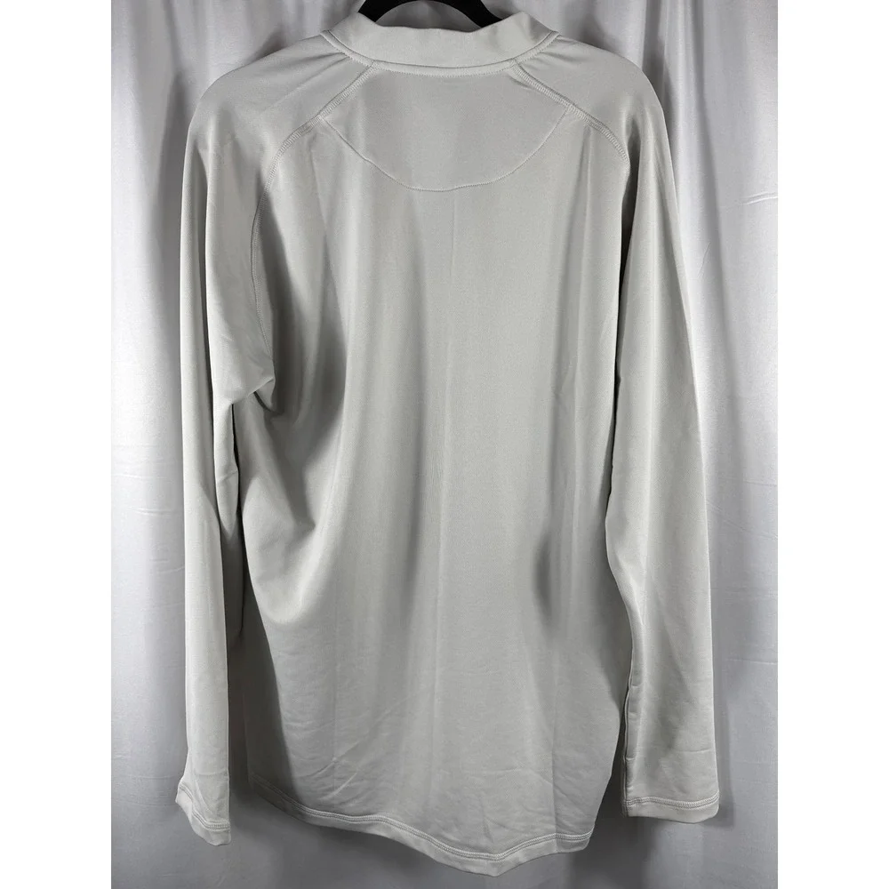 Swannies Rick Olson Memorial Golf Tournament Pullover Long‎ Sleeve Gray Mens L